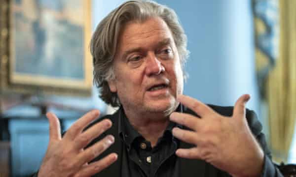 Steve Bannon Hails Dominic Cummings And Predicts Lurch To Right For No 10 Us News The Guardian