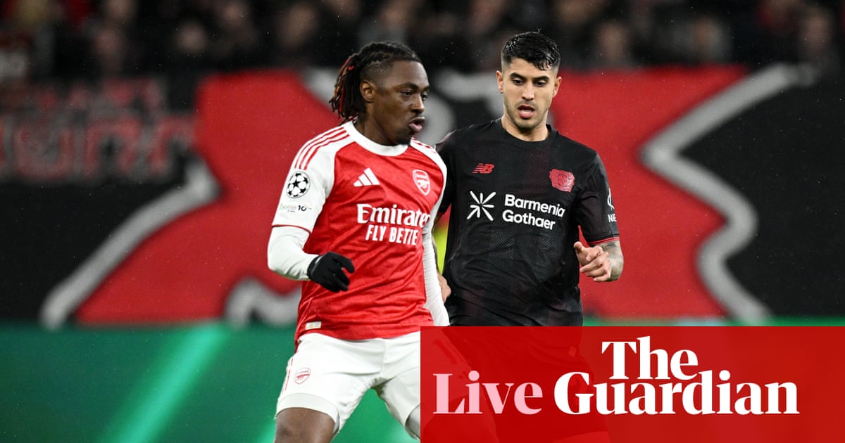 Bayer Leverkusen v Arsenal: Champions League last 16, first leg – live
