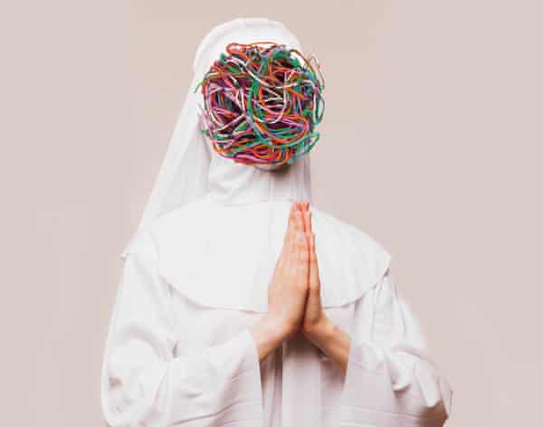Nun so clever … Electric Rosary at Manchester Royal Exchange theatre.