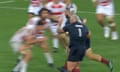 Marler joked that he had been practising the stunt ahead of the game 