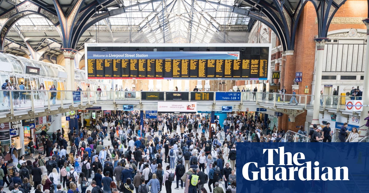 Number of city rail commuters in England and Wales passes pre-Covid levels