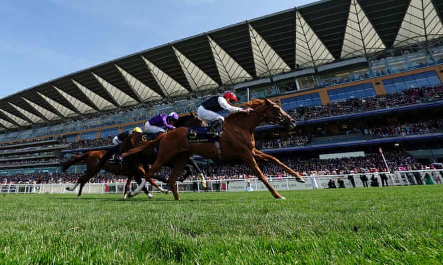 Kyprios and Ryan Moore ride to victory in the Gold Cup at Royal Ascot.