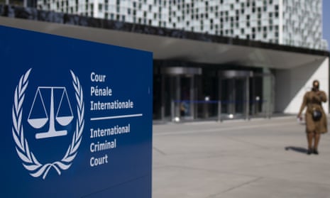 The international criminal court in The Hague, Netherlands.
