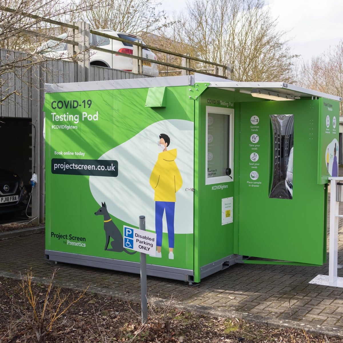 Is this the future of office work – the pop-up car park Covid ...