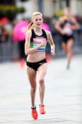 Charlotte Arter competing in the Vitality Big Half earlier this year.