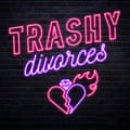 Trashy Divorces podcast Press publicity poster image supplied by presenters