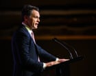 Australia news live: Minns considers banning ebikes for under-12s in NSW; air safety chief says Sydney tarmac near-miss ‘unacceptable’