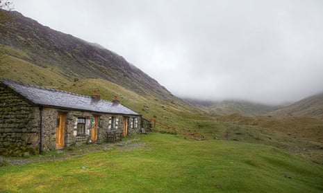 YHA Black Sail at the top of Ennerdale Valley, Cumbria.