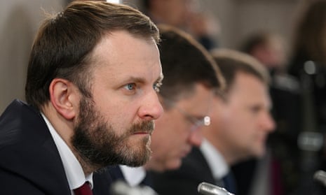 A photo of Russian presidential aide Maxim Oreshkin, who has called for tighter monetary policy to support the country’s currency.