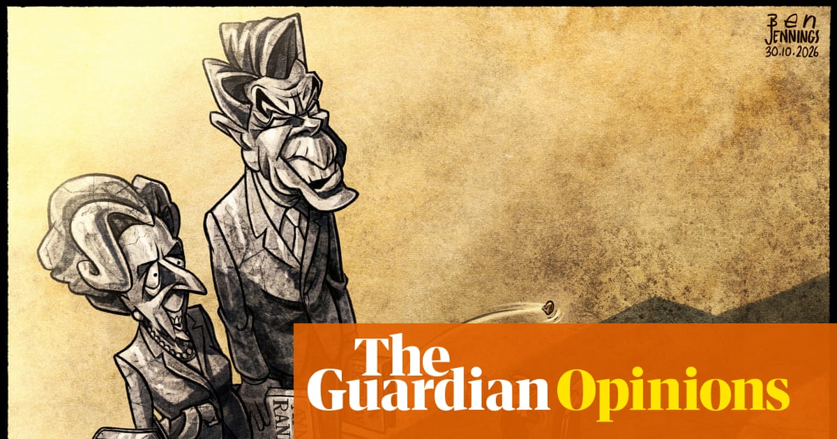 Ben Jennings on the UK budget – cartoon