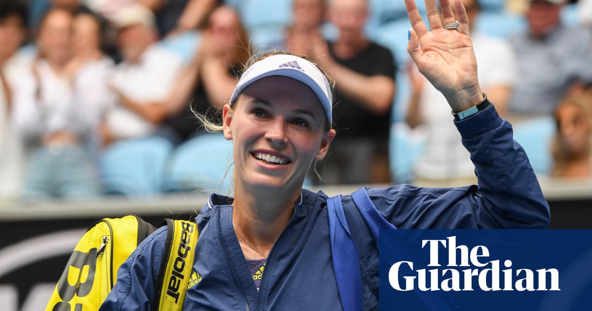 Caroline Wozniacki: ‘This is what I’ve done my whole life … it’s crazy it’s coming to an end’