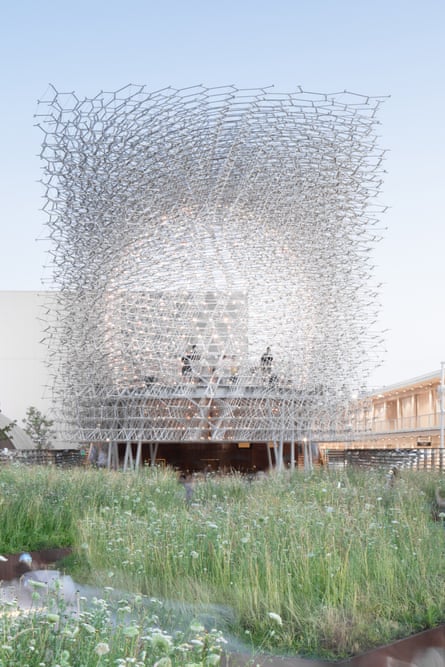 The Hive, Wolfgang Buttress’ UK pavilion at the Milan Expo 2015.