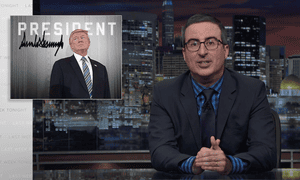 ‘We may already be entering the mad-libs portion of Trump’s presidency, where he just persecutes groups at random’ ... John Oliver