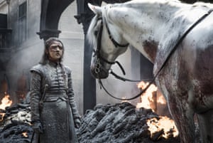 Maisie Williams in Game of Thrones.