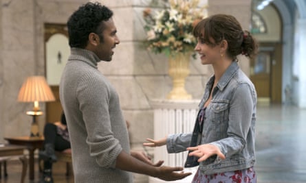 Himesh Patel and Lily James in Yesterday.