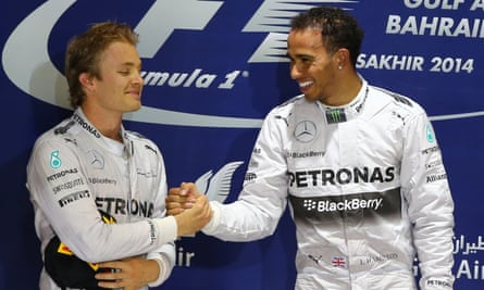 Nico Rosberg (left) will renew his rivalry with Lewis Hamilton, this time as a team owner. ‘It’s fantastic that Lewis is building a passion project alongside F1 already with Extreme E,’ he says.