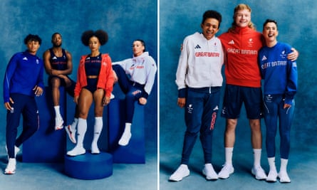 (Left side, left to right) Caden Cunningham, Nethaneel Mitchell-Blake, Jazmin Sawyers and Bianca Cook (right side) ParalympicsGB athletes Thomas Young, Zak Skinner and Olivia Breen