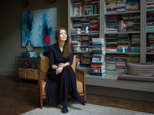 Turkish-British writer Elif Shafak, photographed in her home for the Observer New Review.