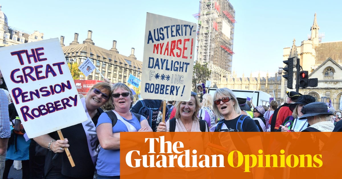 This isn’t pension equality. This is a clear injustice to older women | Anne Perkins
