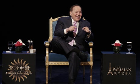 Sheldon Adelson has spent millions on backing Israel and attacking supporters of Palestinian rights in the US.
