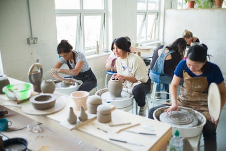 Turning Earth pottery 'gym'
