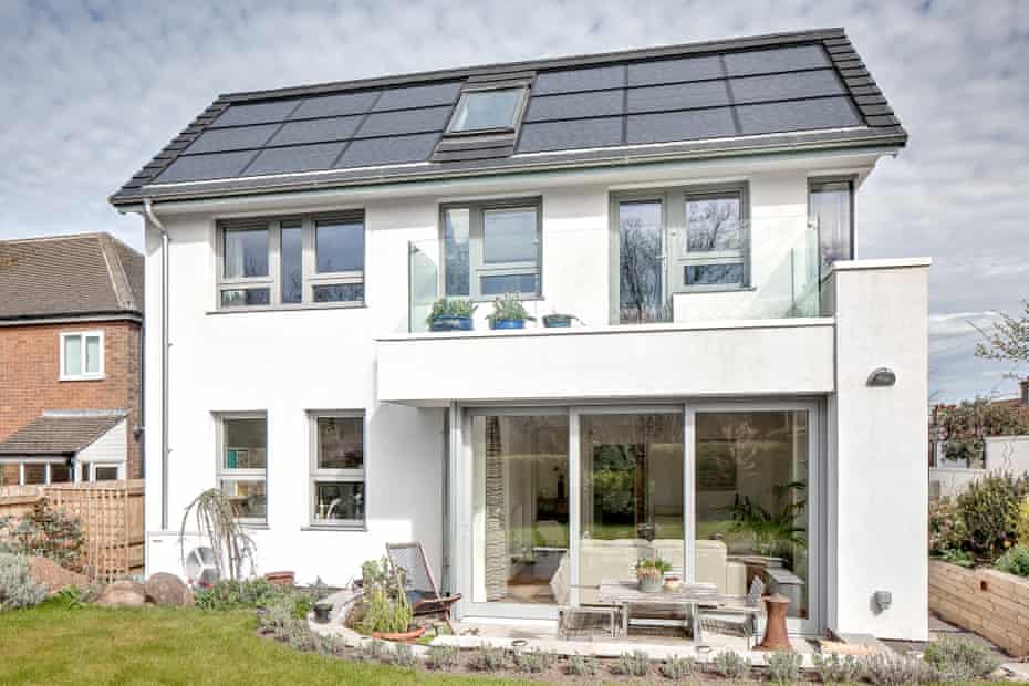 Colin and Jenny Usher’s eco-home, built from scratch for £240,000