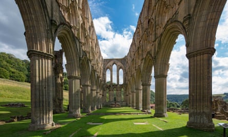 English Heritage’s Rievaulx Abbey in North Yorkshire