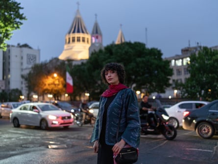 A woman in Tehran