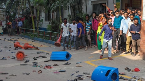 465px x 261px - Bangladeshi woman killed after police open fire on protesting garment  workers | Global development | The Guardian