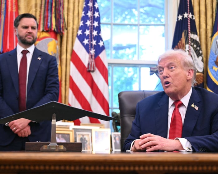 Trump ‘looking at all options’ amid threats to invoke Insurrection Act, Vance says