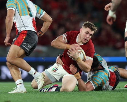 Garry Ringrose on the attack
