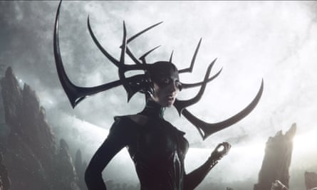 AS Byatt was more faithful … Cate Blanchett as Hel in Thor: Ragnarok (2017).