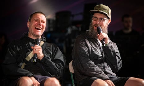 ‘If I tried my hardest to be middle class I couldn’t do it’ … (L-R) Jason Williamson and Andrew Fearn of Sleaford Mods.