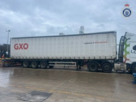 HGV trailers branded with GXO stolen from the depot