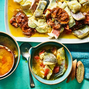 Provençal fish stew.
