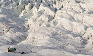 Glacier hike and northern lights