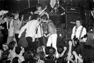 The band perform a riotous show in 1979 at Club 57 in New York.