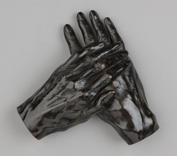 Hands of Thomas Carlyle (1795–1881), c1874, Joseph Edgar Boehm (1834–1890), National Trust, Carlyle’s House