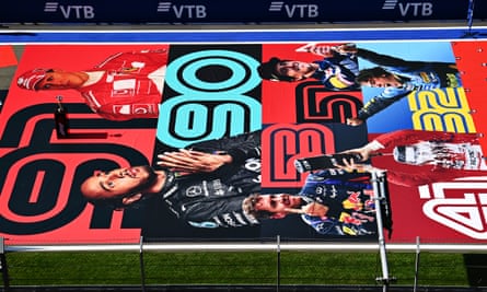 A grid sticker at Sochi last month shows the number of race wins for Michael Schumacher, Lewis Hamilton, Sebastian Vettel , Alain Prost, Ayrton Senna and Fernando Alonso.