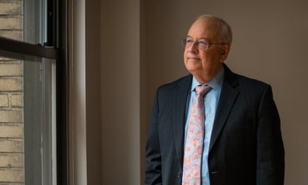 Kenneth Starr in 2018. His involvement in politically controversial legal cases went on to include defending the then president Donald Trump during his first impeachment trial, in 2020.