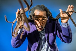 Zephaniah at the Edinburgh international book festival in 2019