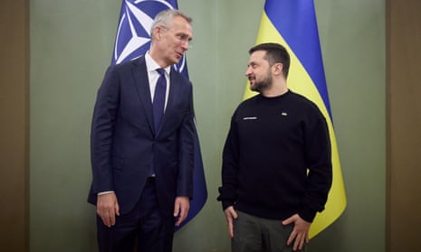 Nato secretary-general Jens Stoltenberg dangled the prospect of membership before Ukraine’s president Volodymyr Zelenskiy on Friday, but this is looking increasingly tricky.