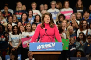 Mike Bloomberg ‘Women for Mike’ movement kickoff event at Sheraton hotel in New York on 15 January.
