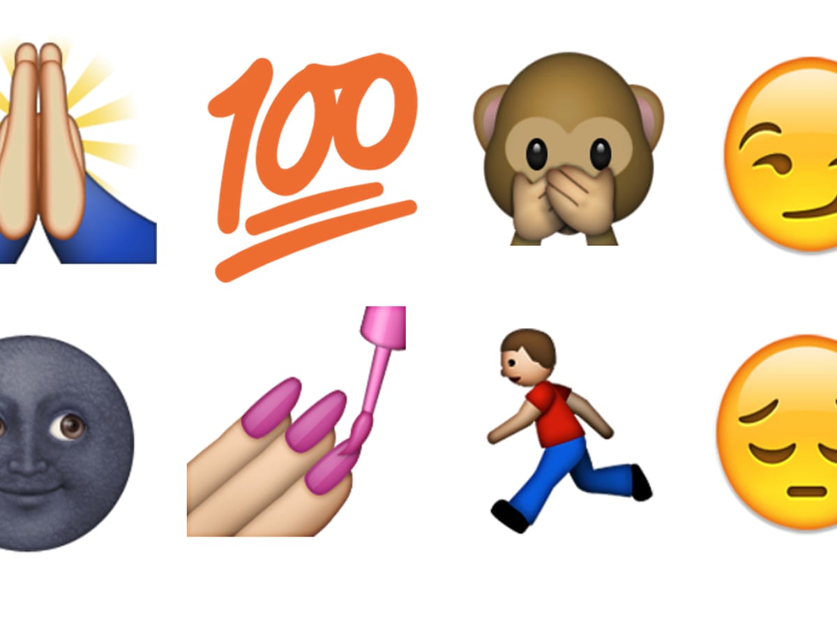 I'm sitting next to a weirdo on the bus' and other true meanings of emoji |  Emojis | The Guardian