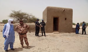 One of the 14 mausoleums that have been restored in Timbuktu, Mali after being destroyed by Islamic extremists.