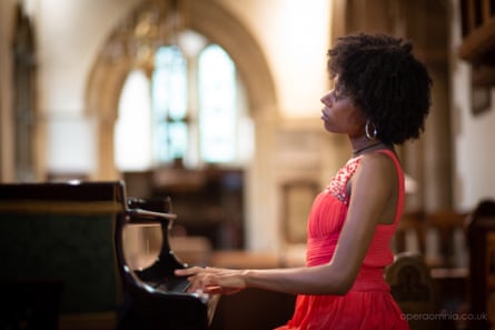 Isata Kanneh-Mason performing as part of the Ryedale festival.
