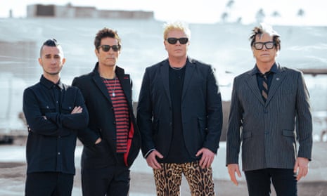 The Offspring, with Parada, left.