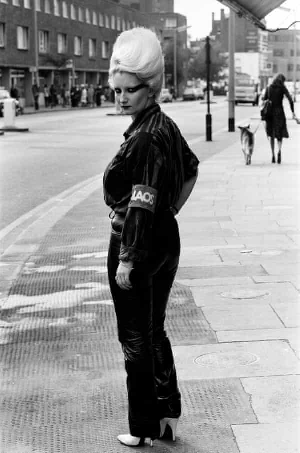 Pamela Rooke on Kings Road in 1976.