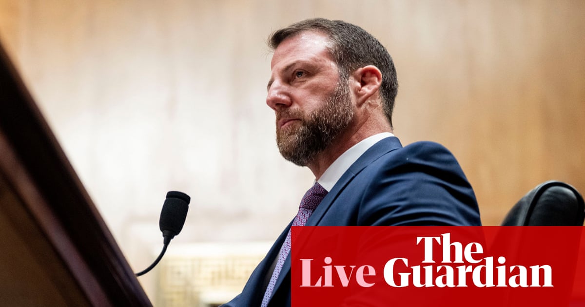 Trump nominee Markwayne Mullin grilled by senators at DHS confirmation hearing – live
