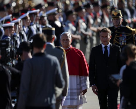 Pope Leo visits France for first papal visit in 18 years – Europe live
